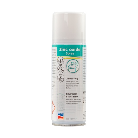 Spray de oxid de zinc pentru facilitarea regenerării naturale a pielii animalelor, 200 ml<br/>47 Lei<br><small>1414</small>