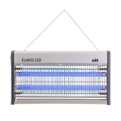 Capcană electrică cu tuburi LED, împotriva muștelor, EcoKill LED 2.0