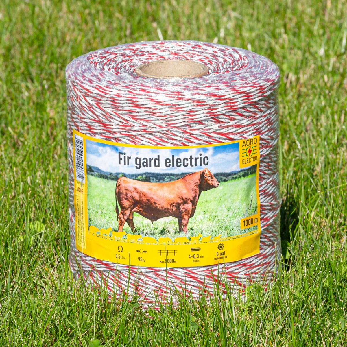 Fir gard electric - 1000 m - 95 kg - 0,5 Ω/m